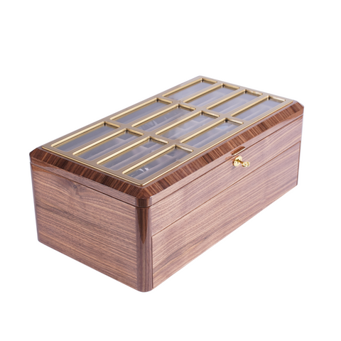 Premium Walnut Glasses Box