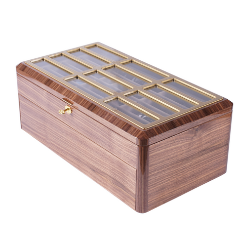 Premium Walnut Glasses Box
