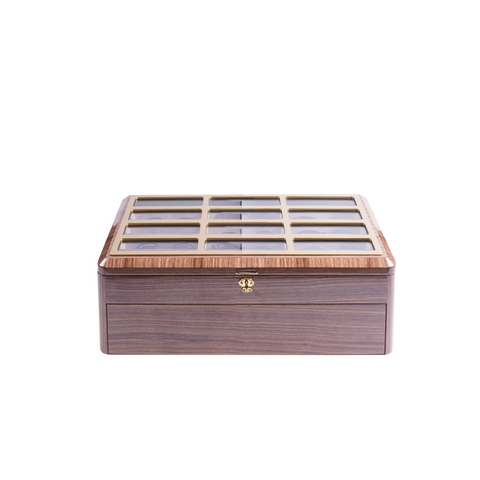 Premium Walnut Glasses Box