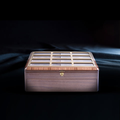 Premium Walnut Glasses Box