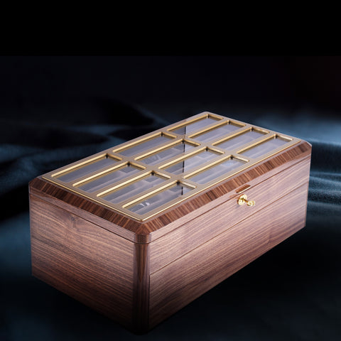 Premium Walnut Glasses Box