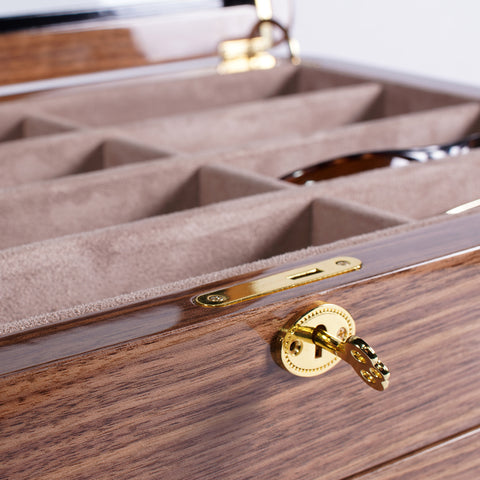 Premium Walnut Glasses Box