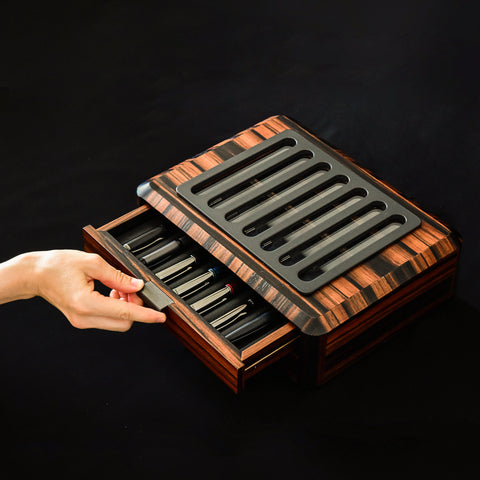 Ebony Wood Pen Display