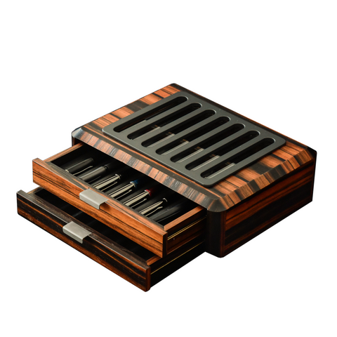 Ebony Wood Pen Display
