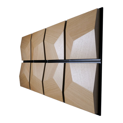 3D Oak Wall Panels