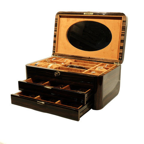 Ebony Jewelry Box - Elegant Design and Premium Quality