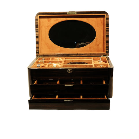 Ebony Jewelry Box - Elegant Design and Premium Quality