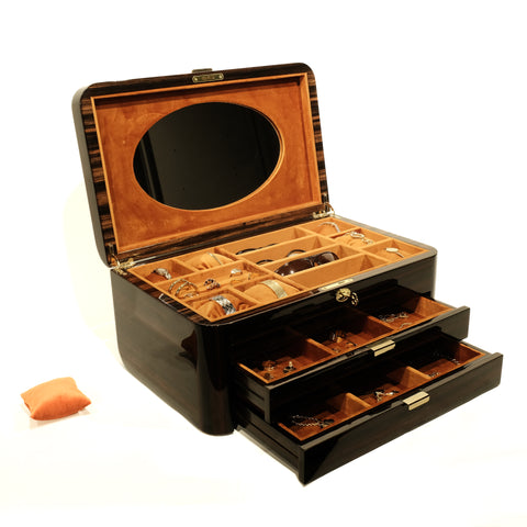 Ebony Jewelry Box - Elegant Design and Premium Quality