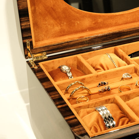 Ebony Jewelry Box - Elegant Design and Premium Quality