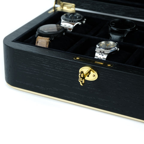 Oak Watch Organizer for 6 Watches