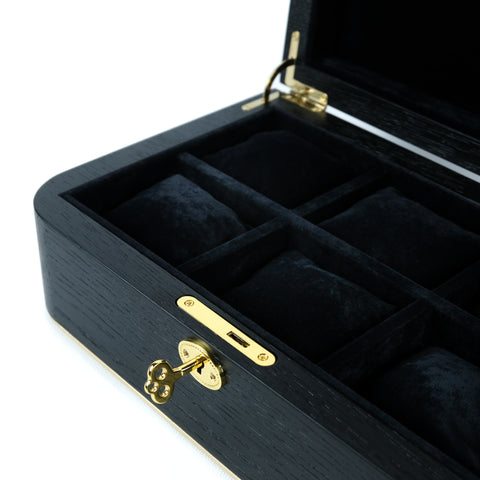 Oak Watch Organizer for 6 Watches