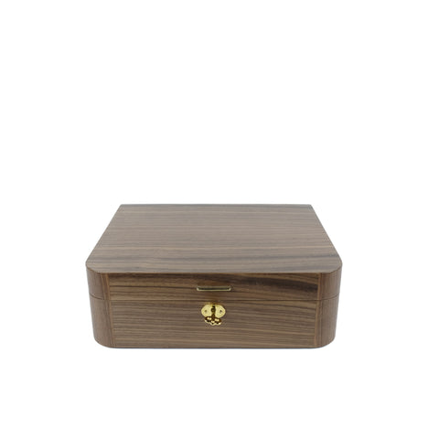 Walnut Watch Organizer for 9 Watches