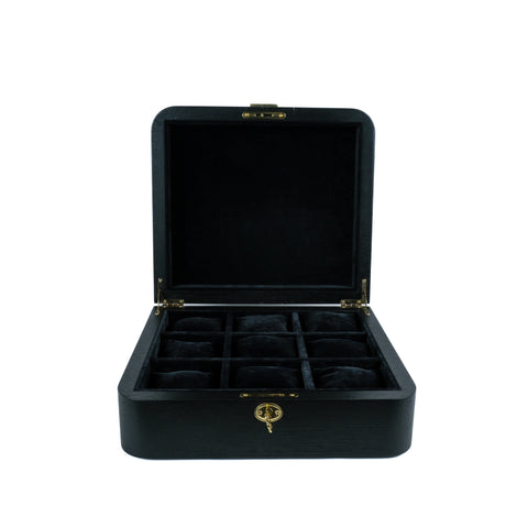Oak Watch Organizer for 9 Watches