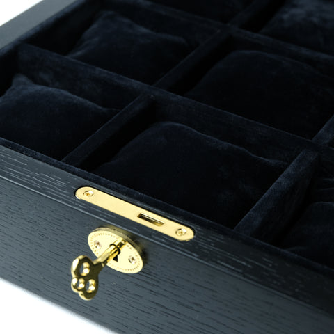 Oak Watch Organizer for 9 Watches