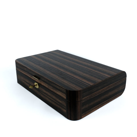 Ebony Watch Organizer for 12