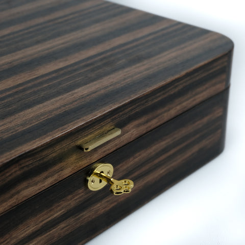 Ebony Watch Organizer for 12