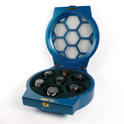 Blue Luxury Watch Case
