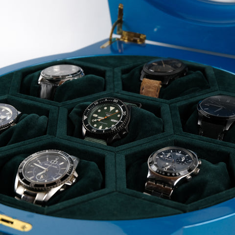 Blue Luxury Watch Case