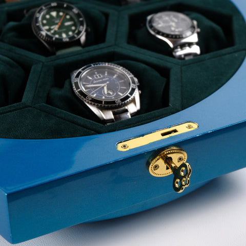 Blue Luxury Watch Case