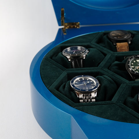 Blue Luxury Watch Case