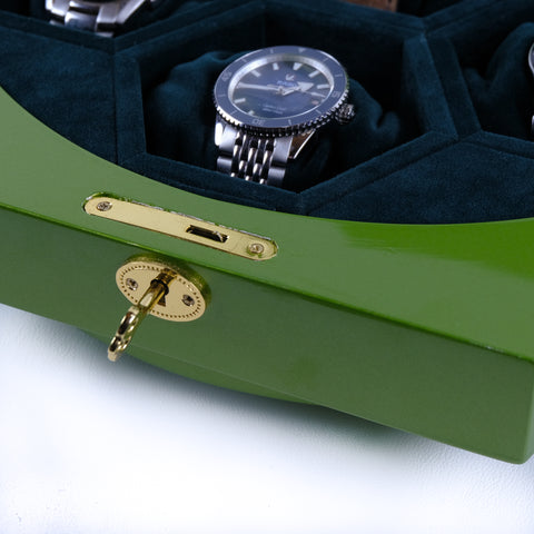 Green Luxury Watch Case