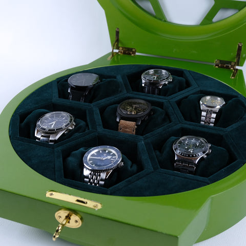 Green Luxury Watch Case