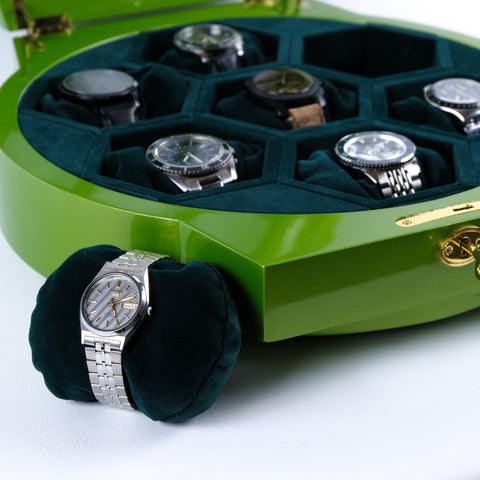 Green Luxury Watch Case