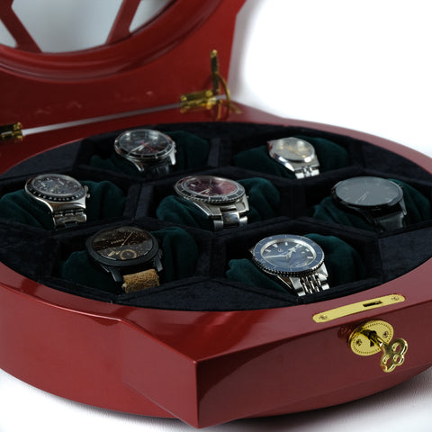 Red Luxury Watch Case