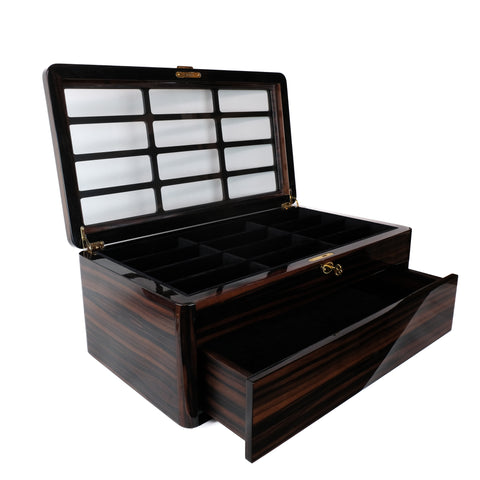 Premium Ebony Glasses Box