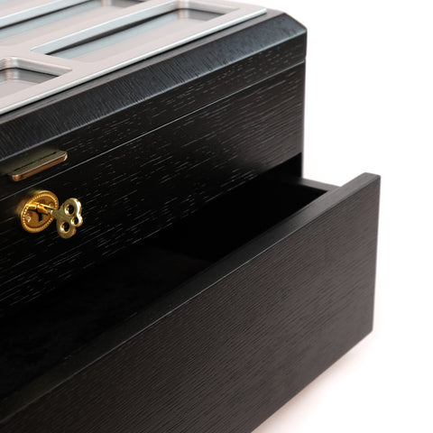 Premium Oak Glasses Box