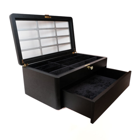 Premium Oak Glasses Box