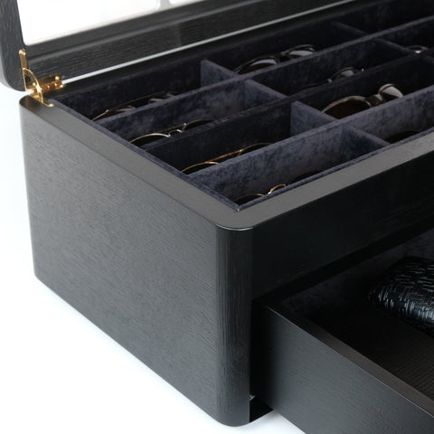 Premium Oak Glasses Box