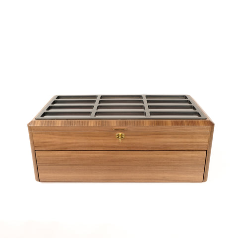 Premium Walnut Glasses Box