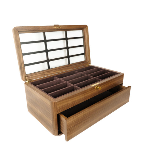 Premium Walnut Glasses Box
