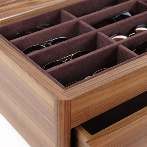 Premium Walnut Glasses Box