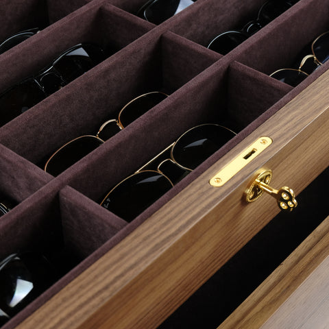 Premium Walnut Glasses Box