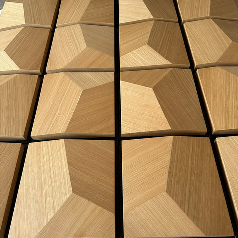3D Oak Wall Panels